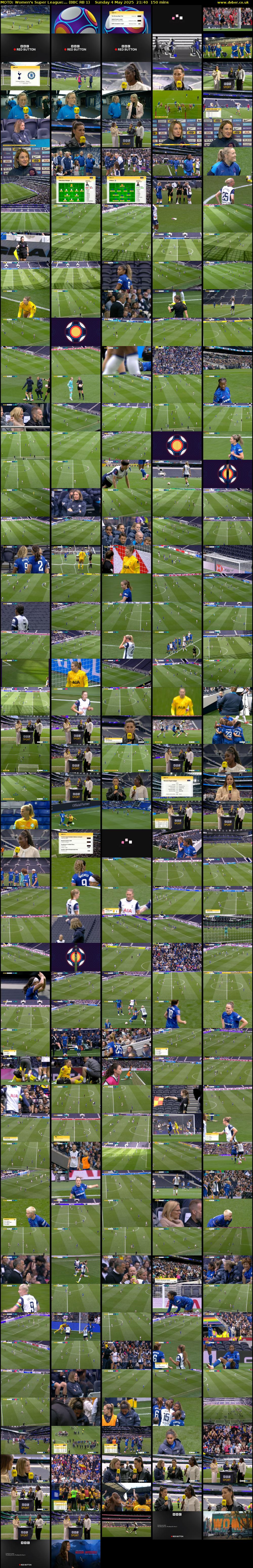 MOTD: Women's Super League:... (BBC RB 1) Sunday 4 May 2025 21:40 - 00:10