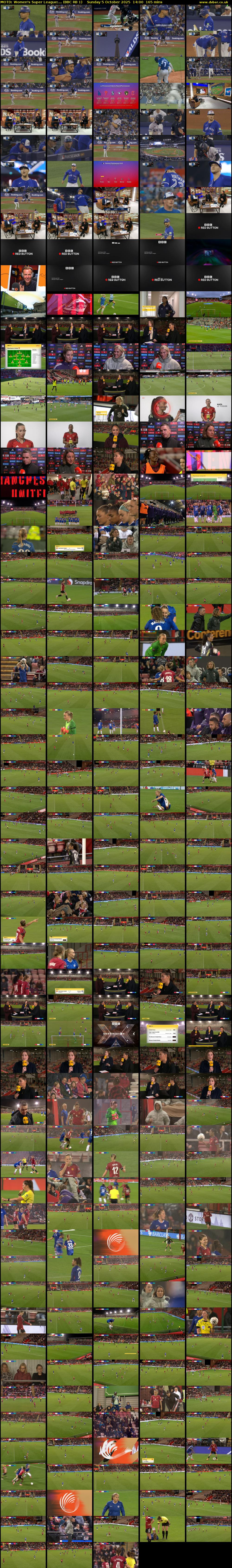 MOTD: Women's Super League:... (BBC RB 1) Sunday 5 October 2025 14:00 - 16:45