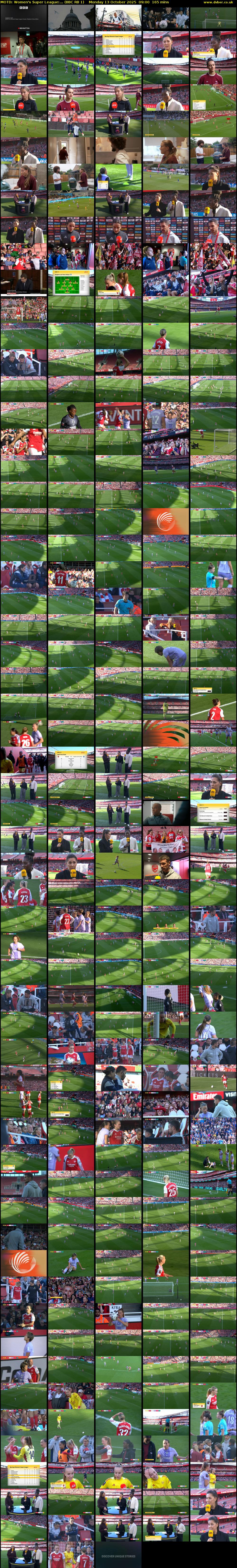 MOTD: Women's Super League:... (BBC RB 1) Monday 13 October 2025 09:00 - 11:45