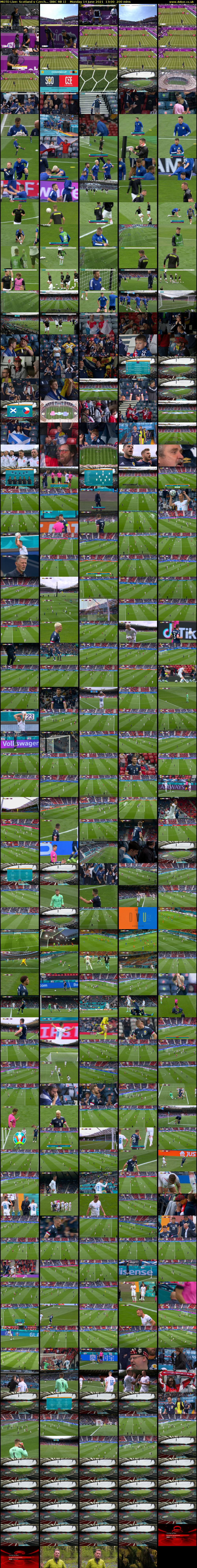 MOTD Live: Scotland v Czech... (BBC RB 1) Monday 14 June 2021 13:00 - 16:20