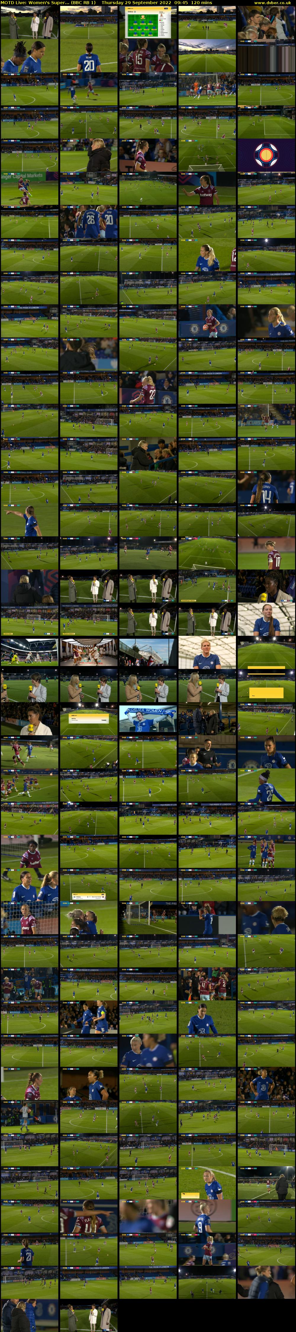 MOTD Live: Women's Super... (BBC RB 1) Thursday 29 September 2022 09:45 - 11:45