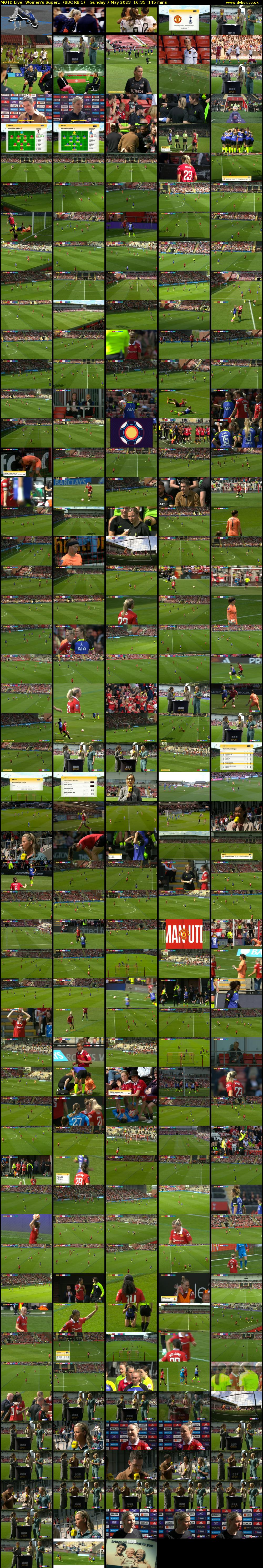 MOTD Live: Women's Super... (BBC RB 1) Sunday 7 May 2023 16:35 - 19:00