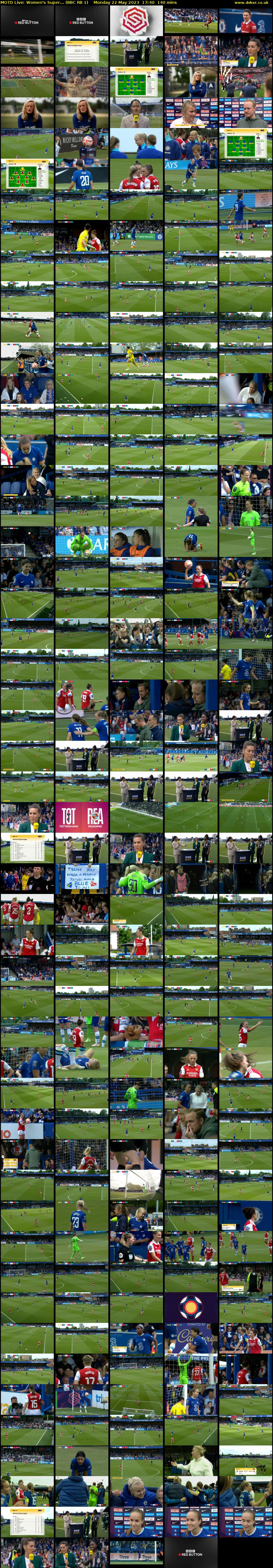 MOTD Live: Women's Super... (BBC RB 1) Monday 22 May 2023 17:40 - 20:00