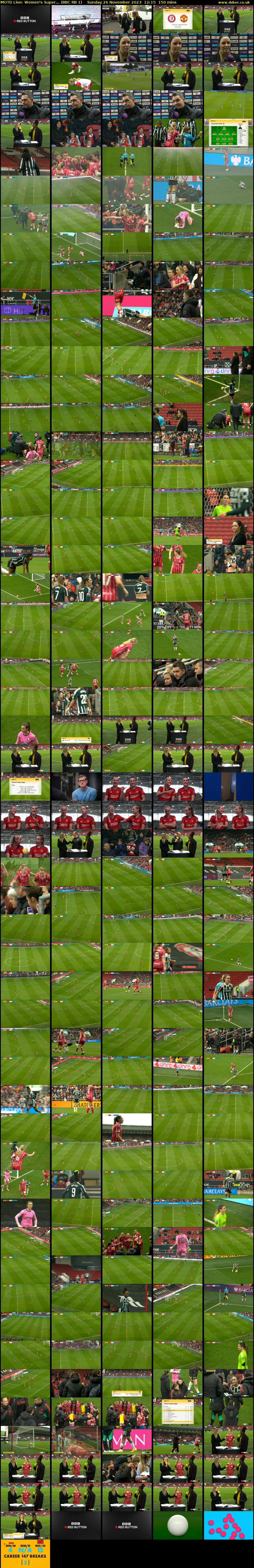 MOTD Live: Women's Super... (BBC RB 1) Sunday 26 November 2023 12:15 - 14:45