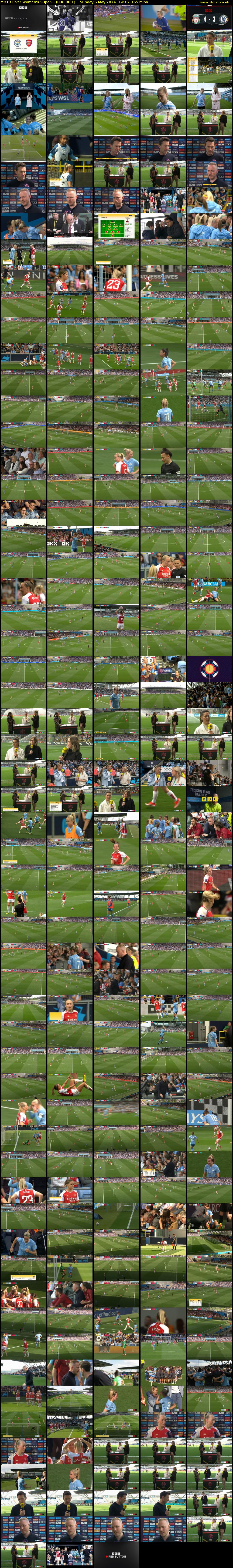 MOTD Live: Women's Super... (BBC RB 1) Sunday 5 May 2024 19:15 - 22:00