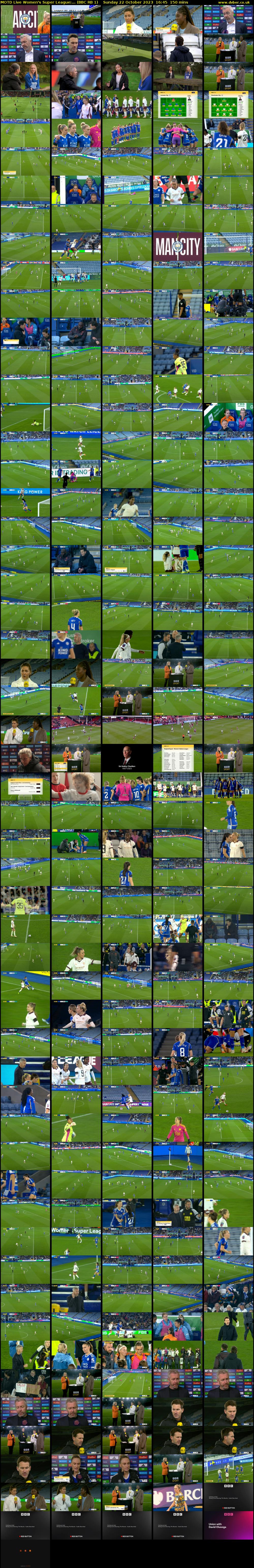 MOTD Live Women's Super League:... (BBC RB 1) Sunday 22 October 2023 16:45 - 19:15