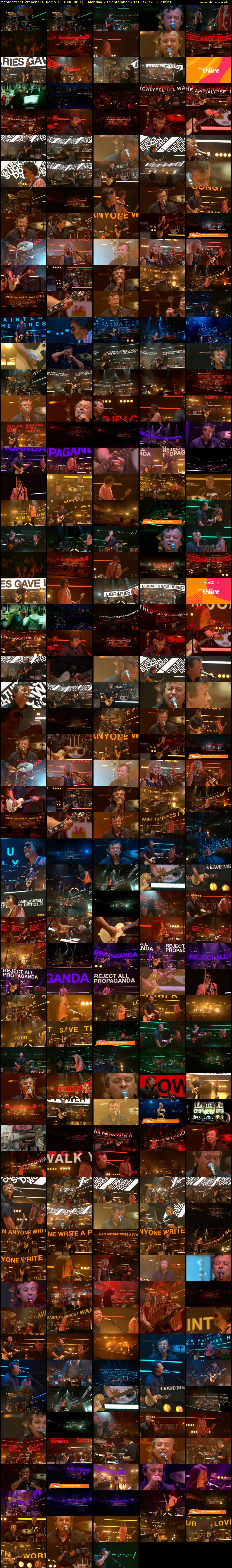 Manic Street Preachers: Radio 2... (BBC RB 1) Monday 20 September 2021 22:29 - 01:16