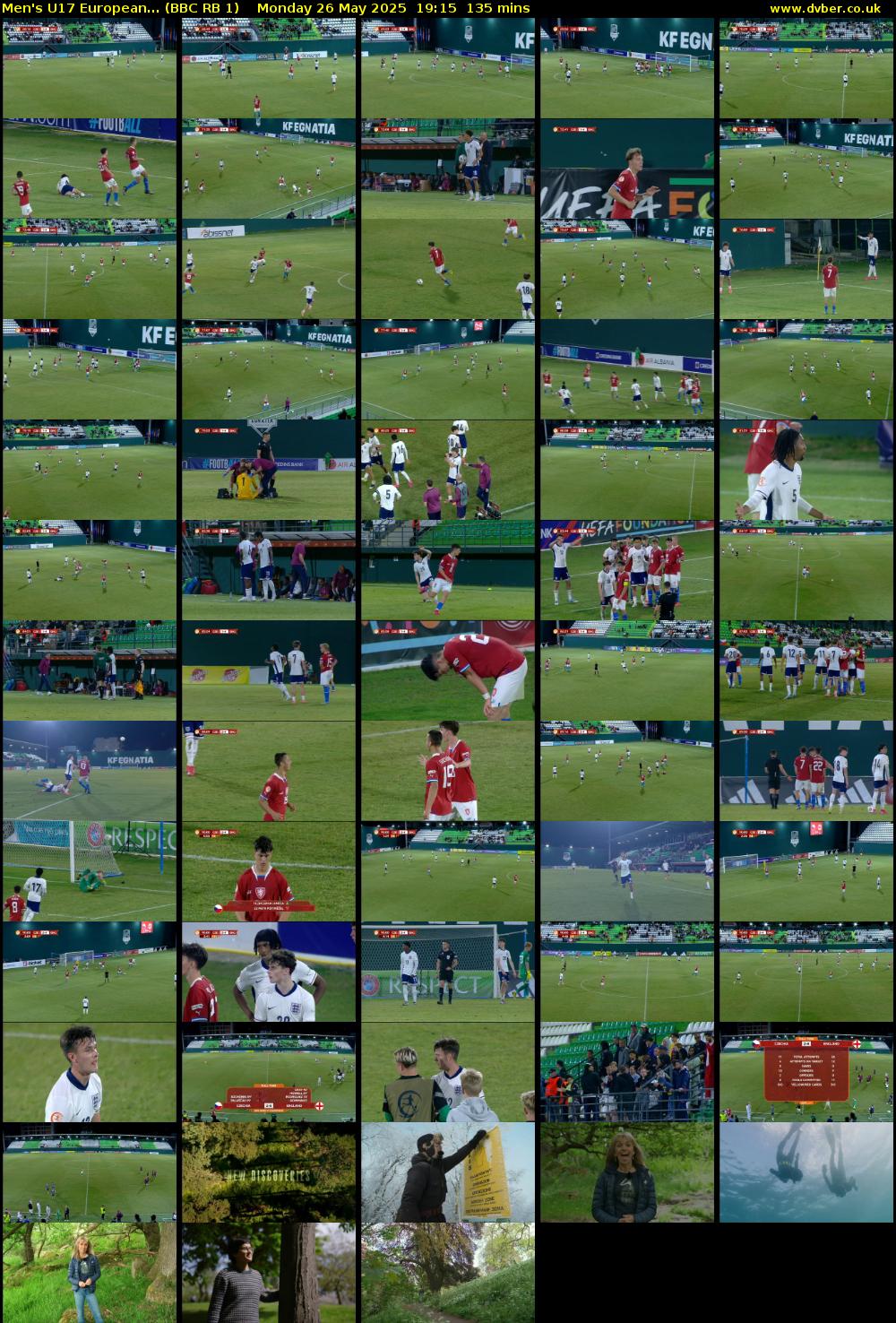 Men's U17 European... (BBC RB 1) Monday 26 May 2025 19:15 - 21:30