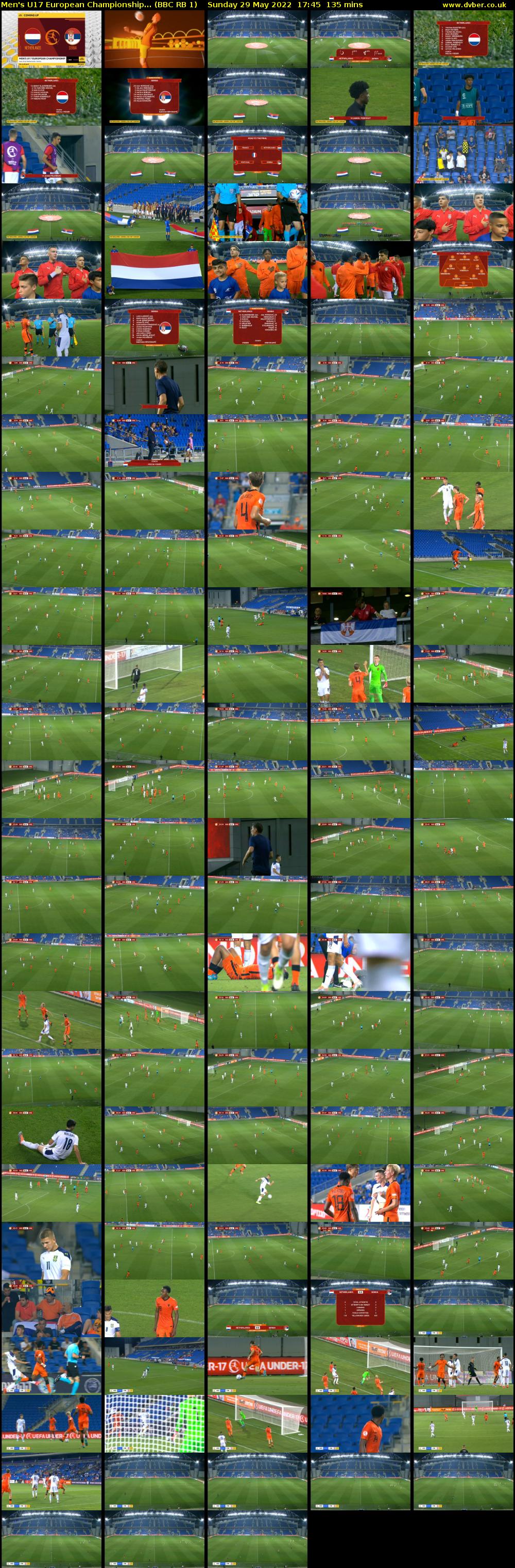 Men's U17 European Championship... (BBC RB 1) Sunday 29 May 2022 17:45 - 20:00