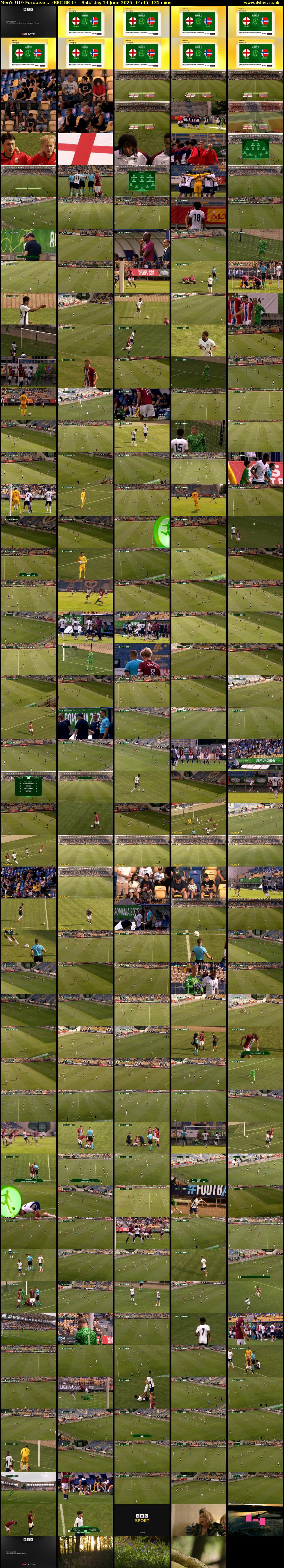 Men's U19 European... (BBC RB 1) Saturday 14 June 2025 14:45 - 17:00