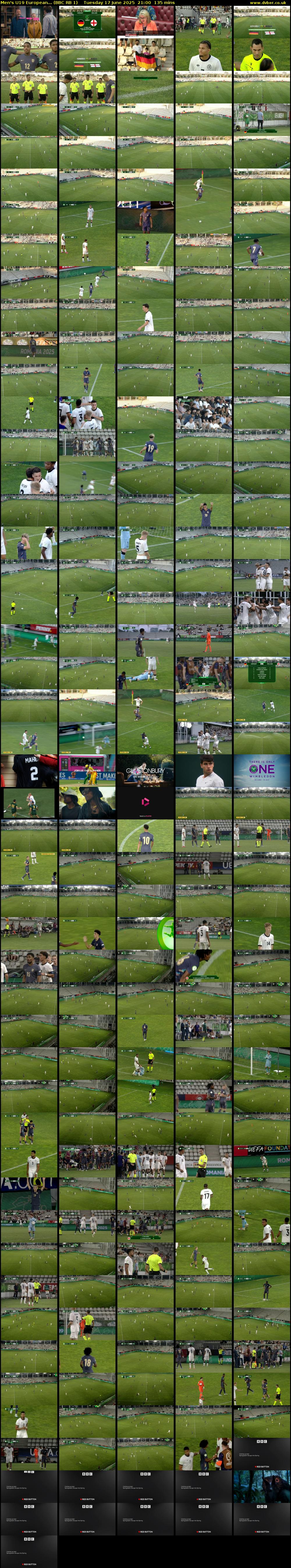 Men's U19 European... (BBC RB 1) Tuesday 17 June 2025 21:00 - 23:15