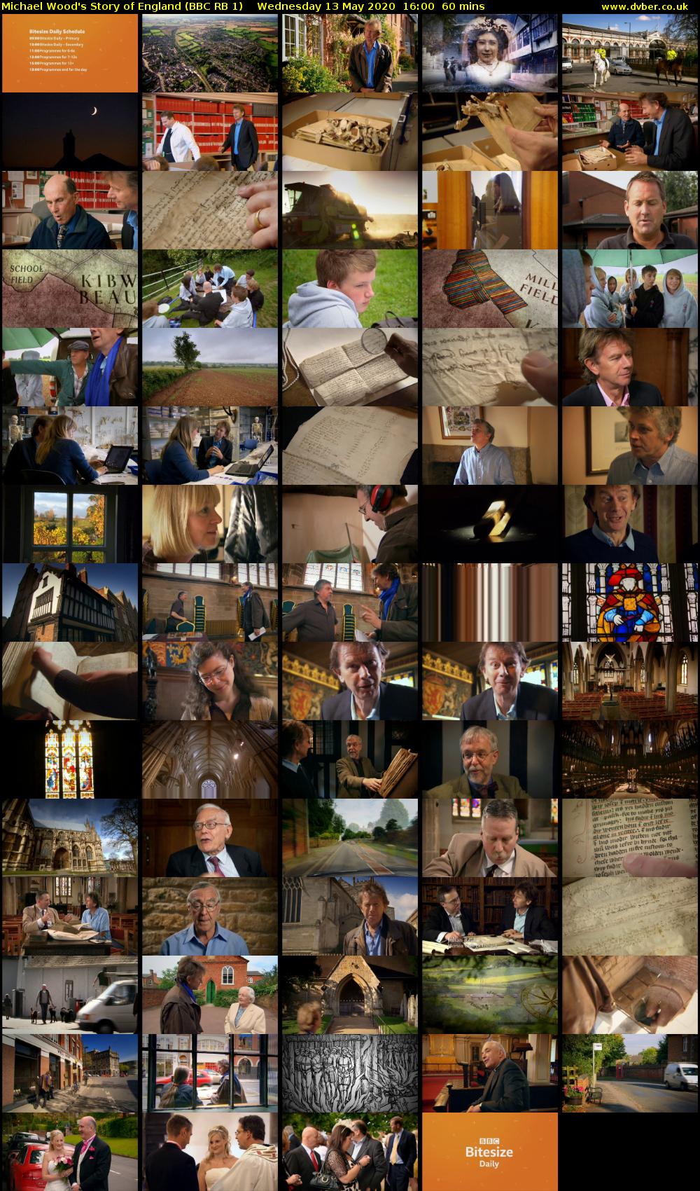 Michael Wood's Story of England (BBC RB 1) Wednesday 13 May 2020 16:00 - 17:00