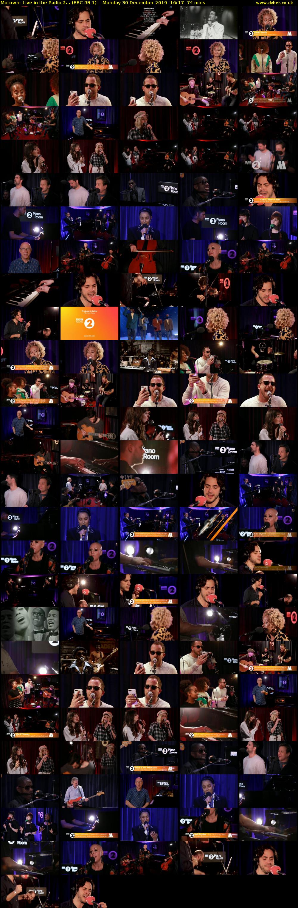 Motown: Live in the Radio 2... (BBC RB 1) Monday 30 December 2019 16:17 - 17:31
