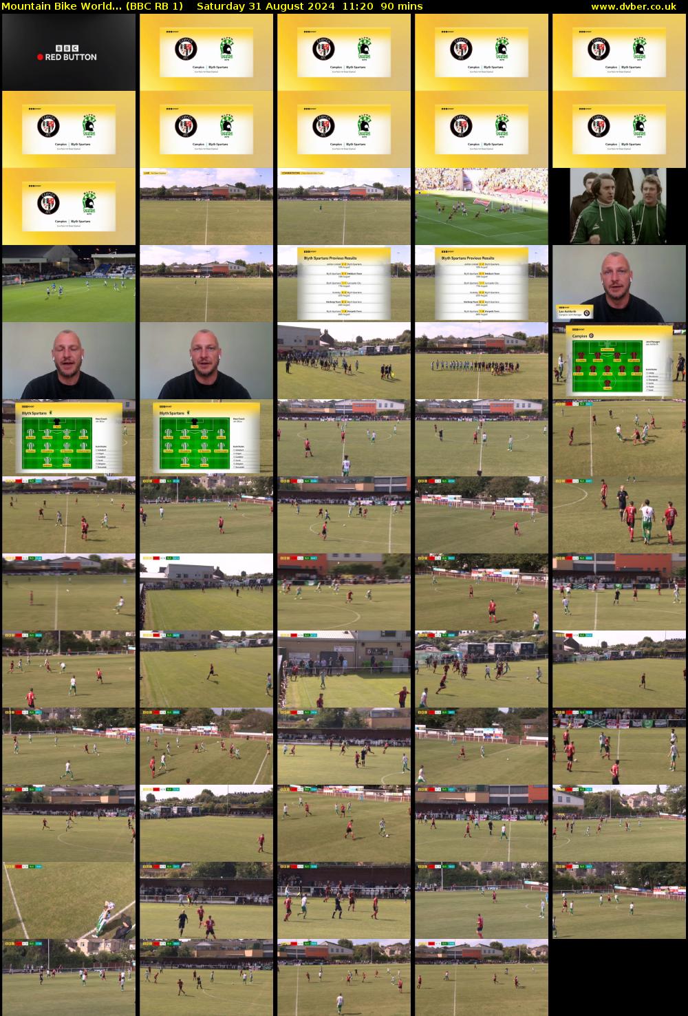 Mountain Bike World... (BBC RB 1) Saturday 31 August 2024 11:20 - 12:50