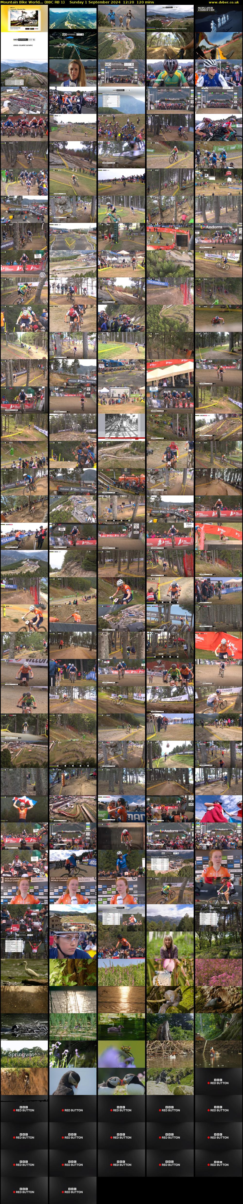 Mountain Bike World... (BBC RB 1) Sunday 1 September 2024 12:20 - 14:20
