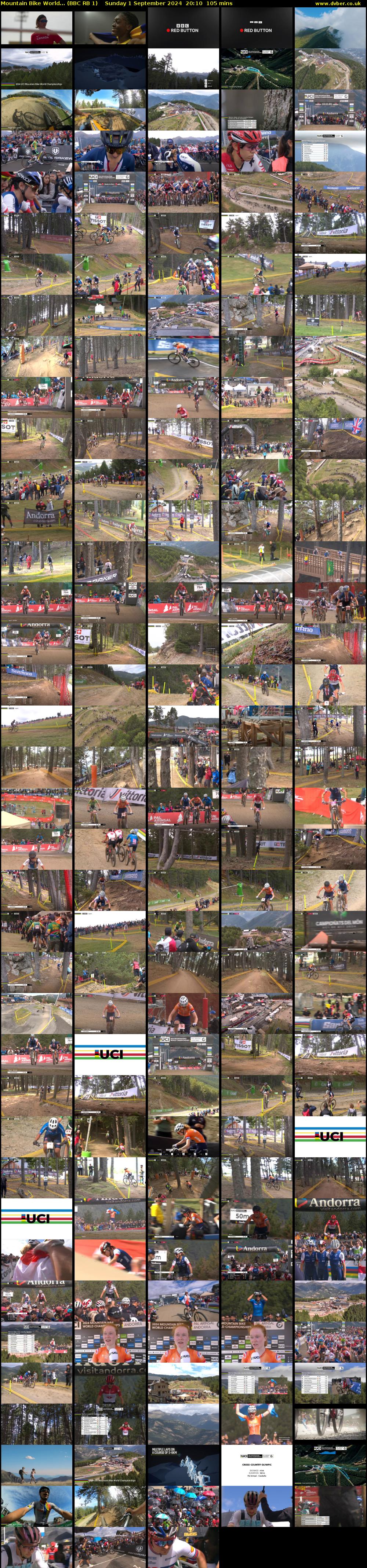 Mountain Bike World... (BBC RB 1) Sunday 1 September 2024 20:10 - 21:55