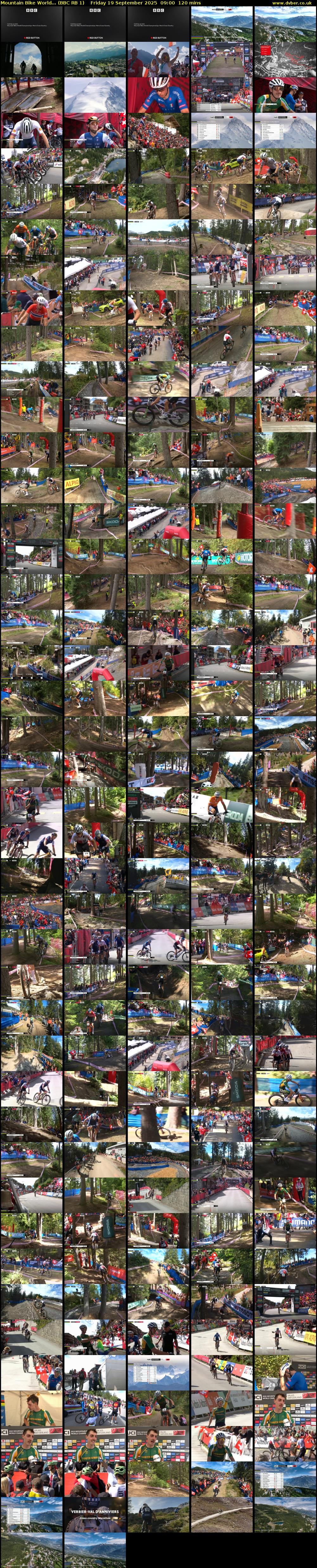 Mountain Bike World... (BBC RB 1) Friday 19 September 2025 09:00 - 11:00
