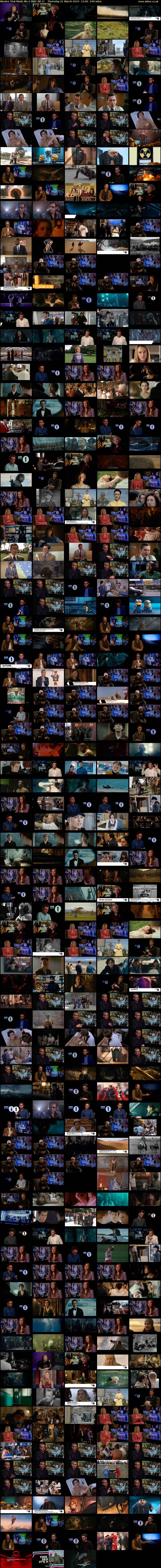 Movies That Made Me 2 (BBC RB 1) Thursday 21 March 2019 12:00 - 16:00