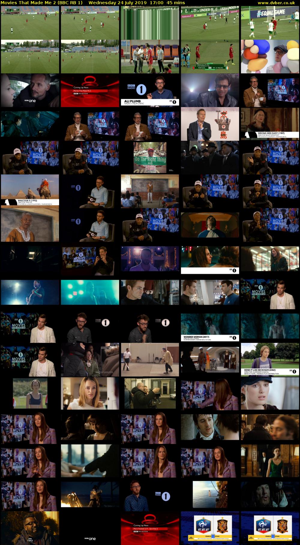 Movies That Made Me 2 (BBC RB 1) Wednesday 24 July 2019 17:00 - 17:45