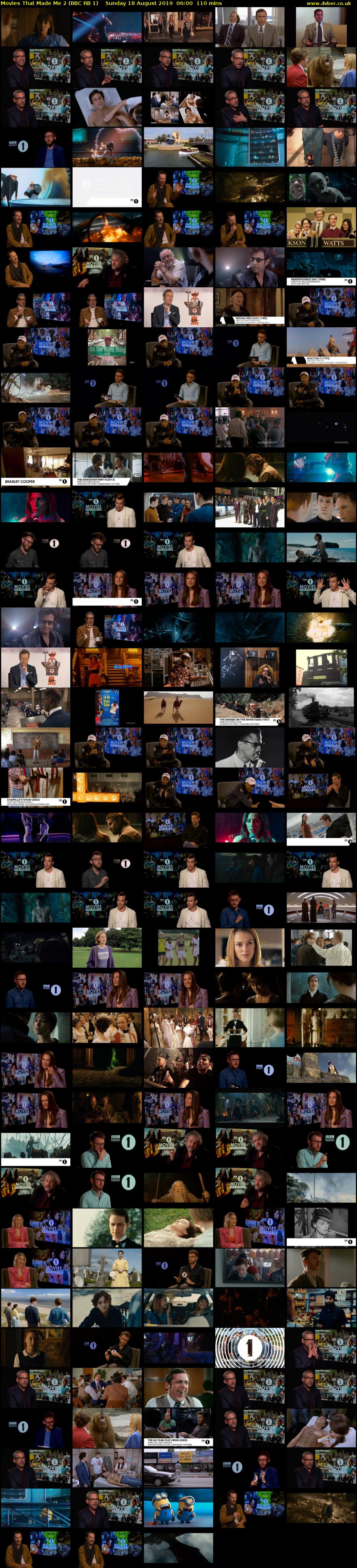Movies That Made Me 2 (BBC RB 1) Sunday 18 August 2019 06:00 - 07:50