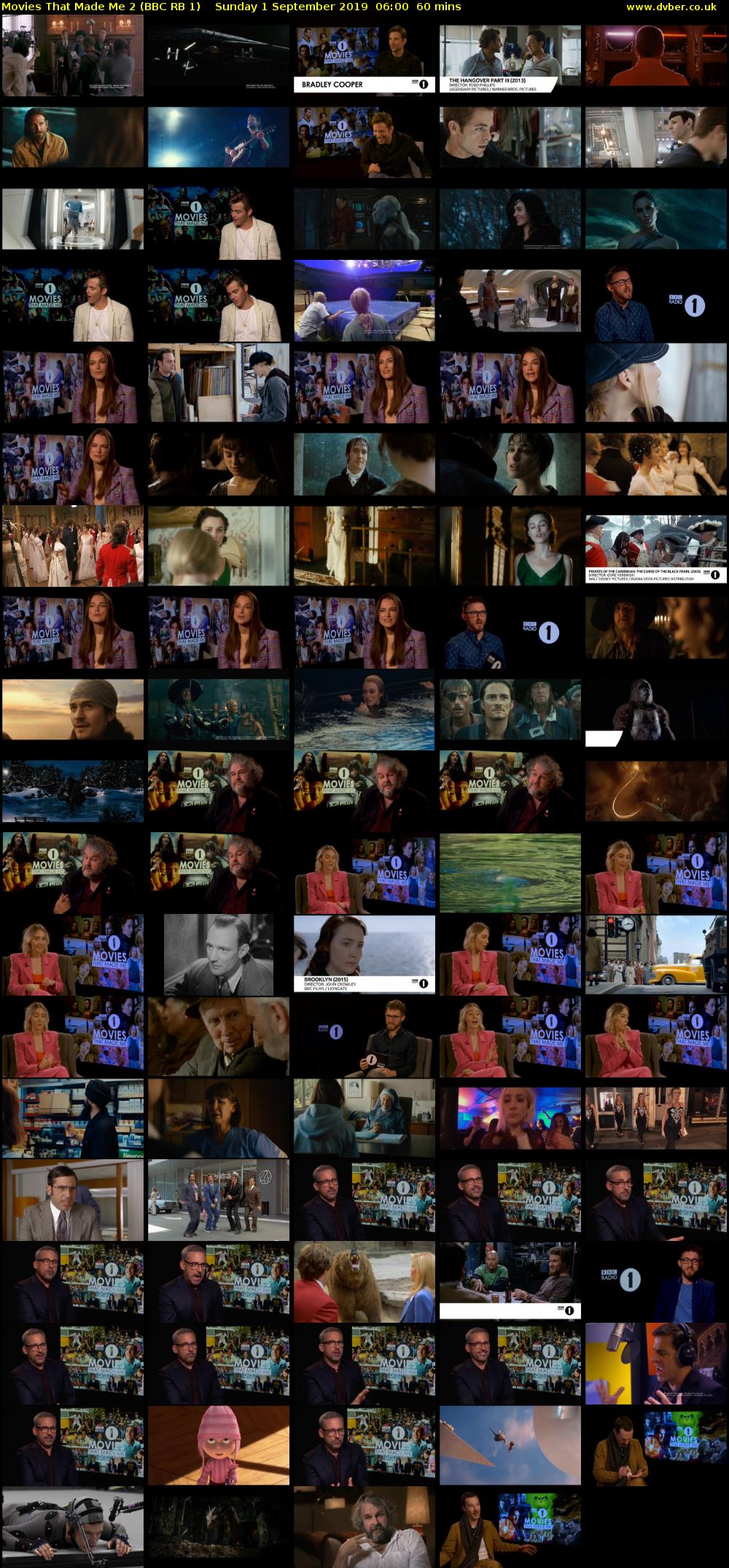 Movies That Made Me 2 (BBC RB 1) Sunday 1 September 2019 06:00 - 07:00