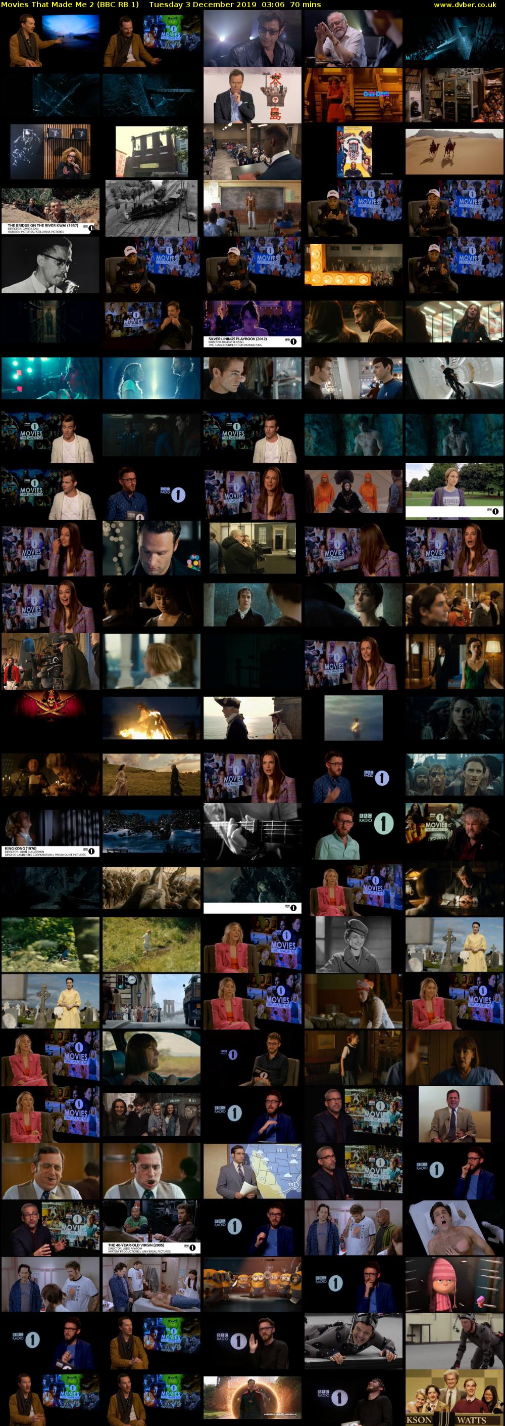Movies That Made Me 2 (BBC RB 1) Tuesday 3 December 2019 03:06 - 04:16