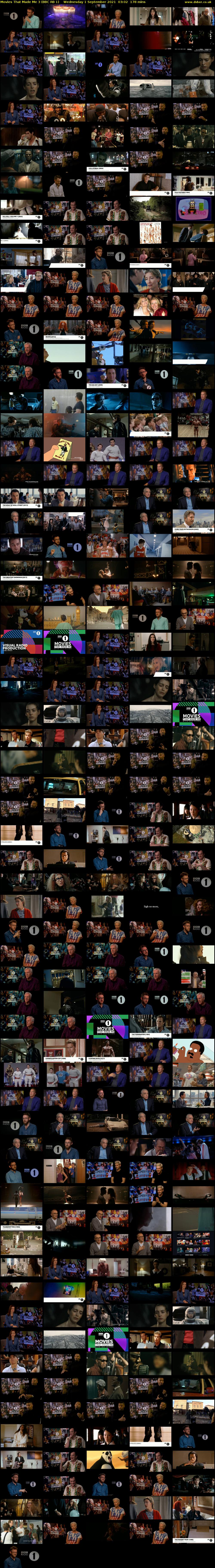 Movies That Made Me 3 (BBC RB 1) Wednesday 1 September 2021 03:02 - 06:00