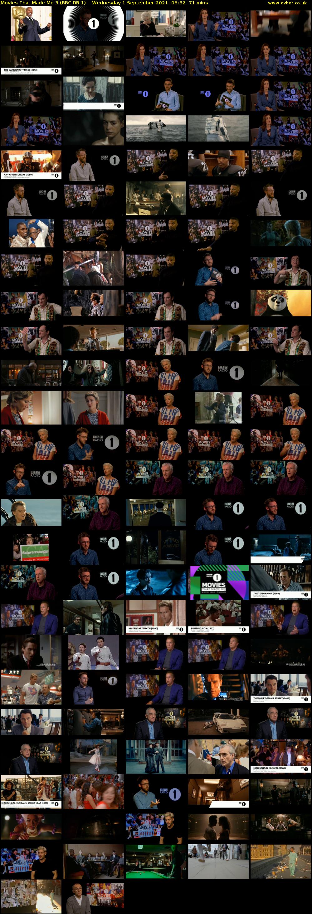 Movies That Made Me 3 (BBC RB 1) Wednesday 1 September 2021 06:52 - 08:03