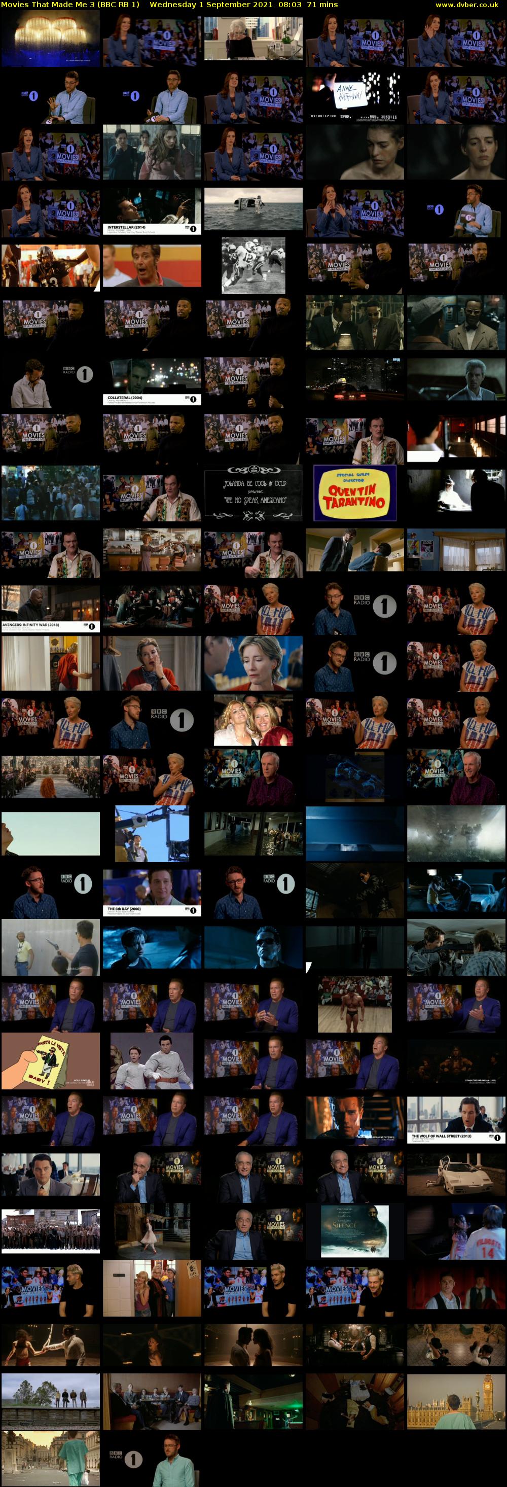Movies That Made Me 3 (BBC RB 1) Wednesday 1 September 2021 08:03 - 09:14
