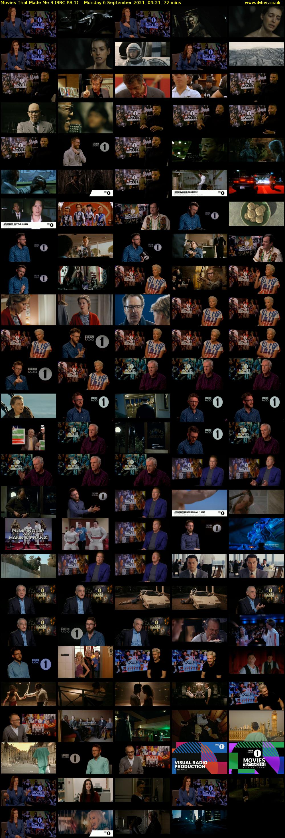 Movies That Made Me 3 (BBC RB 1) Monday 6 September 2021 09:21 - 10:33