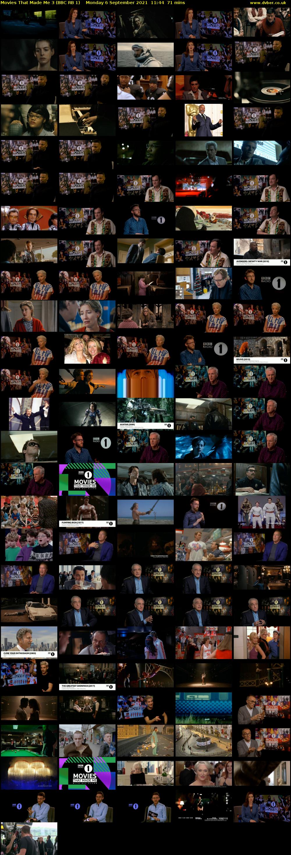 Movies That Made Me 3 (BBC RB 1) Monday 6 September 2021 11:44 - 12:55