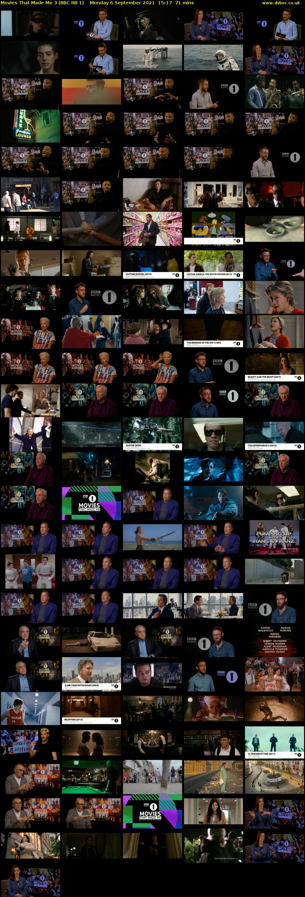 Movies That Made Me 3 (BBC RB 1) Monday 6 September 2021 15:17 - 16:28