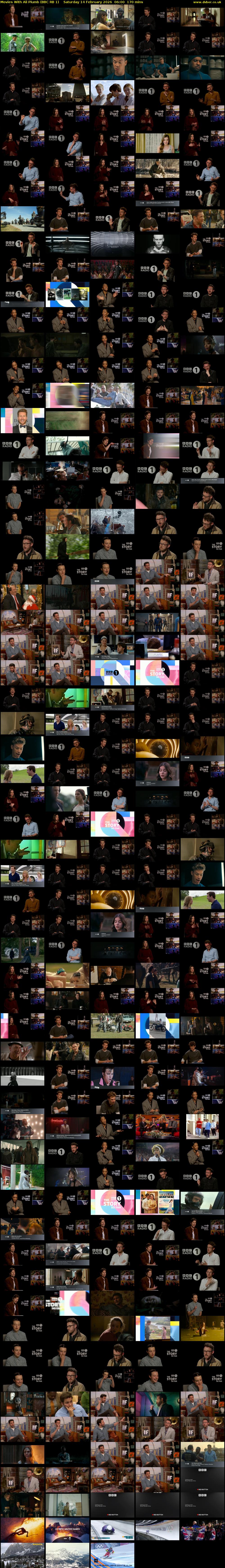 Movies With Ali Plumb (BBC RB 1) Saturday 14 February 2026 06:00 - 08:50