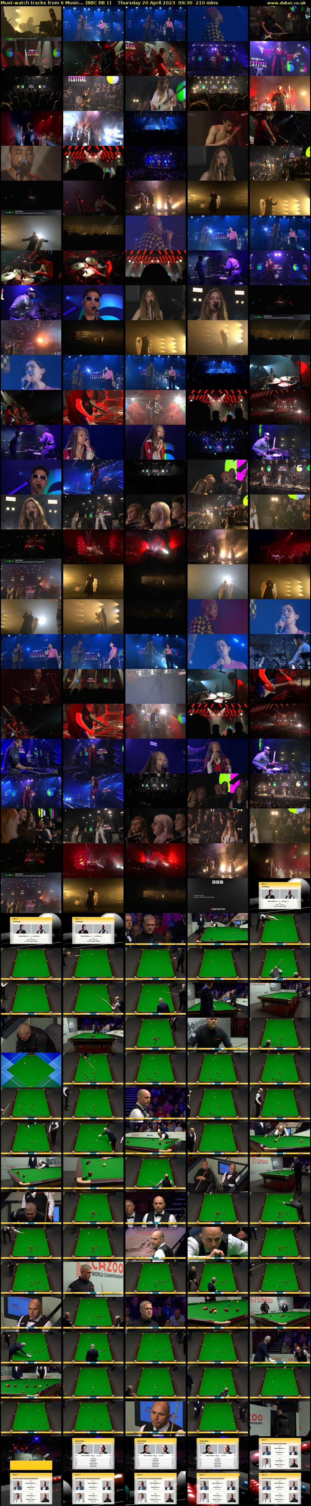 Must-watch tracks from 6 Music... (BBC RB 1) Thursday 20 April 2023 09:30 - 13:00