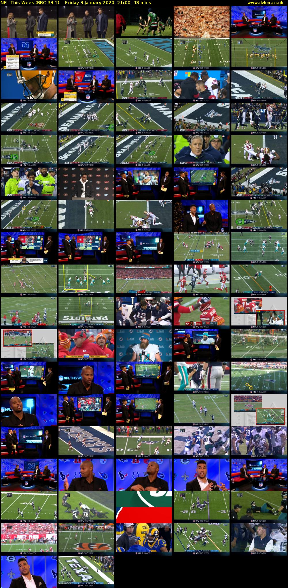 NFL This Week (BBC RB 1) Friday 3 January 2020 21:00 - 21:48