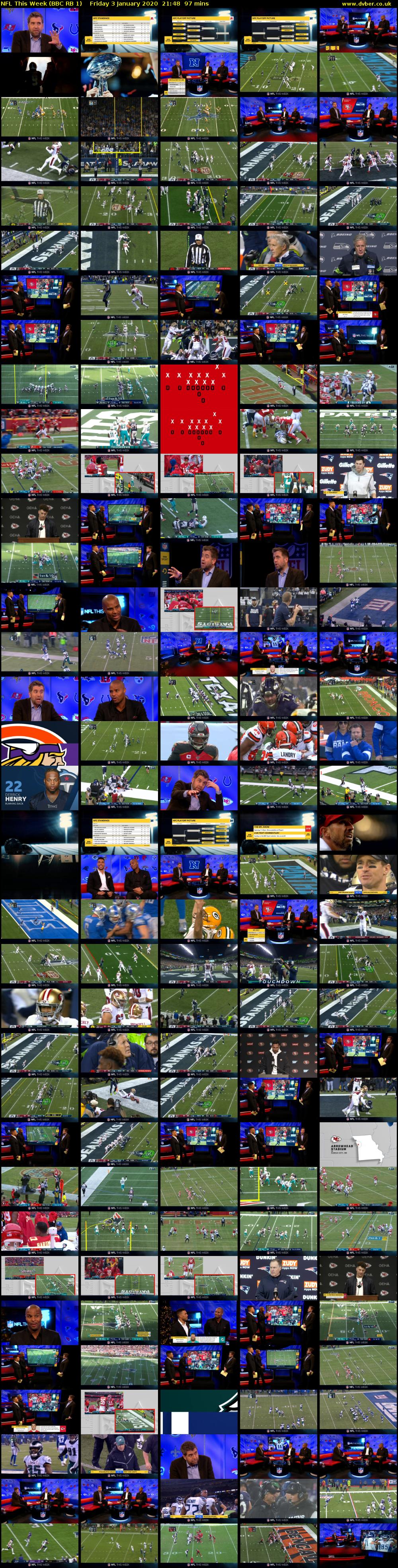NFL This Week (BBC RB 1) Friday 3 January 2020 21:48 - 23:25
