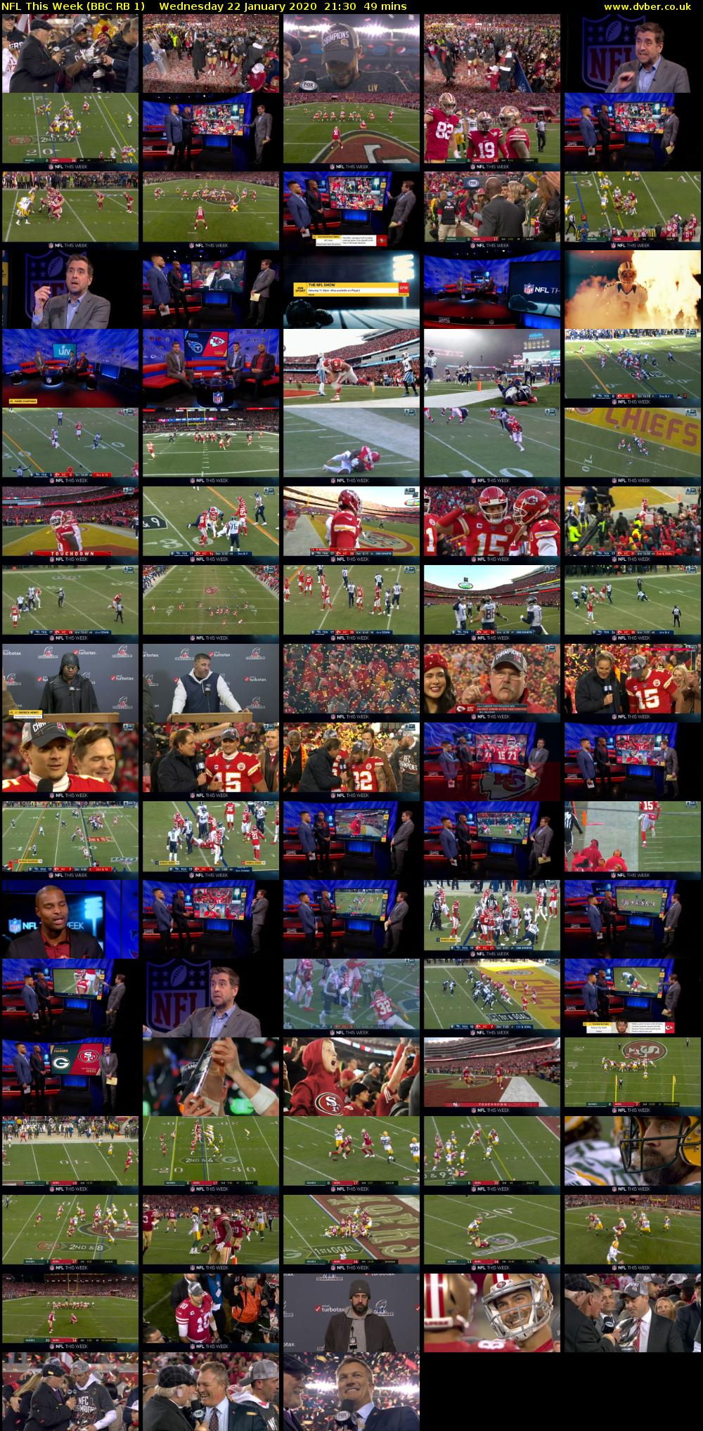 NFL This Week (BBC RB 1) Wednesday 22 January 2020 21:30 - 22:19