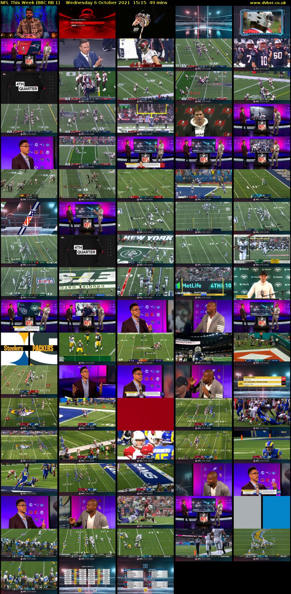 NFL This Week (BBC RB 1) Wednesday 6 October 2021 15:15 - 16:04