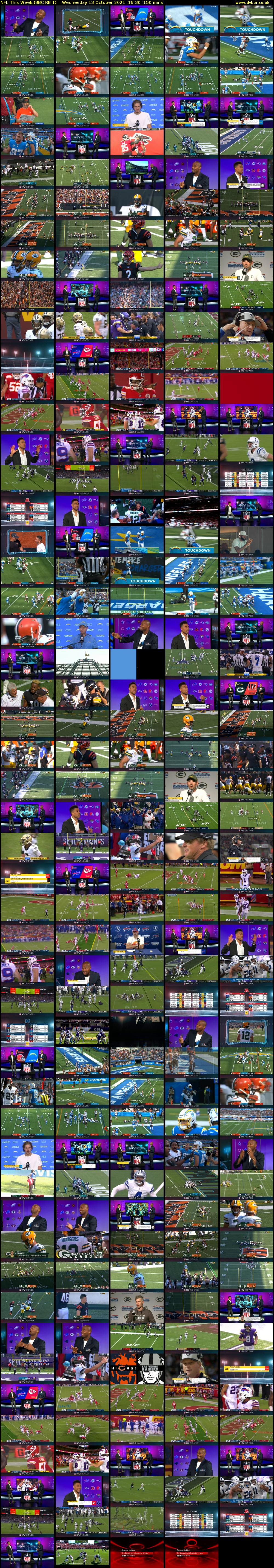 NFL This Week (BBC RB 1) Wednesday 13 October 2021 16:30 - 19:00
