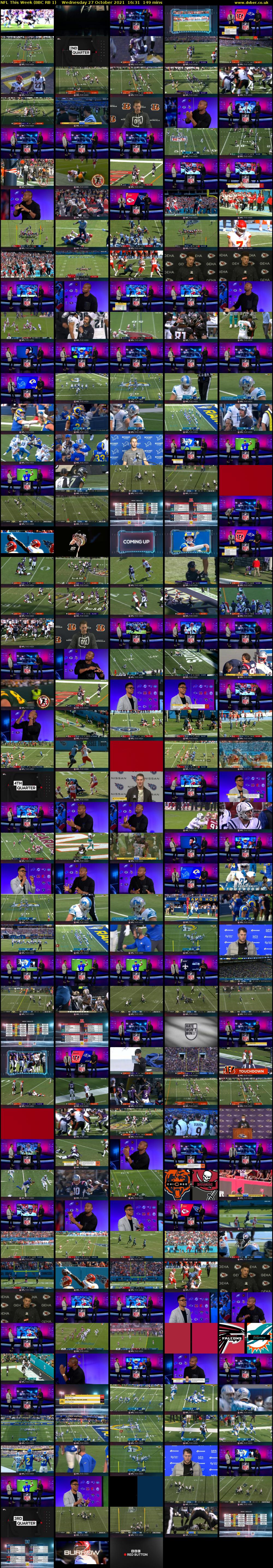 NFL This Week (BBC RB 1) Wednesday 27 October 2021 16:31 - 19:00