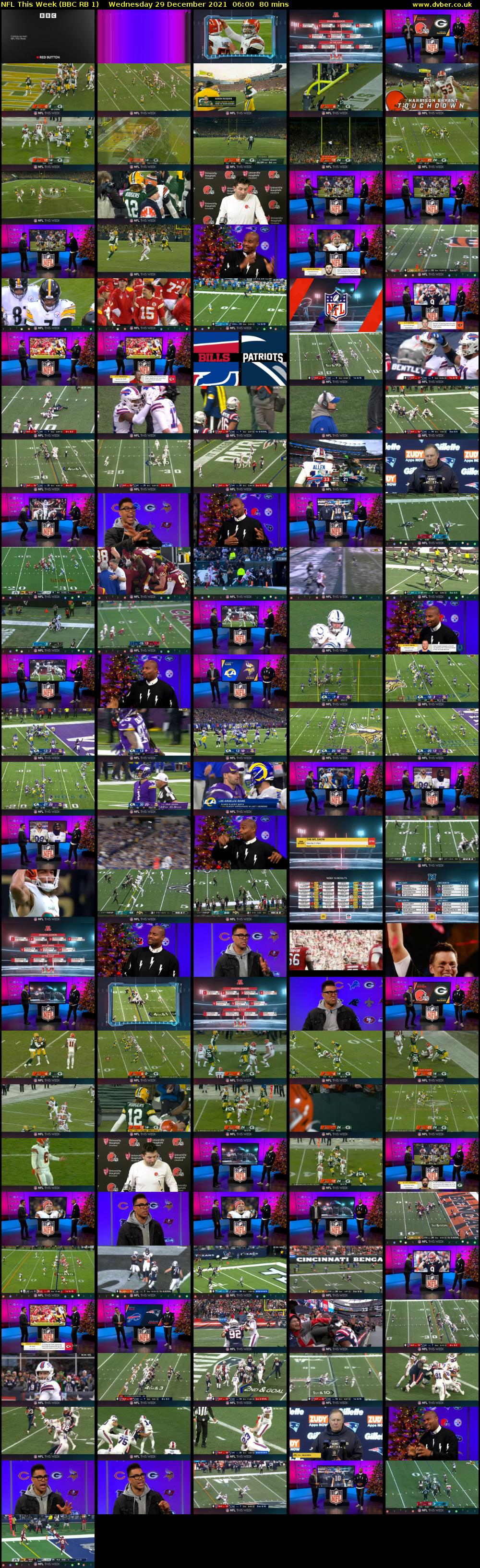 NFL This Week (BBC RB 1) Wednesday 29 December 2021 06:00 - 07:20