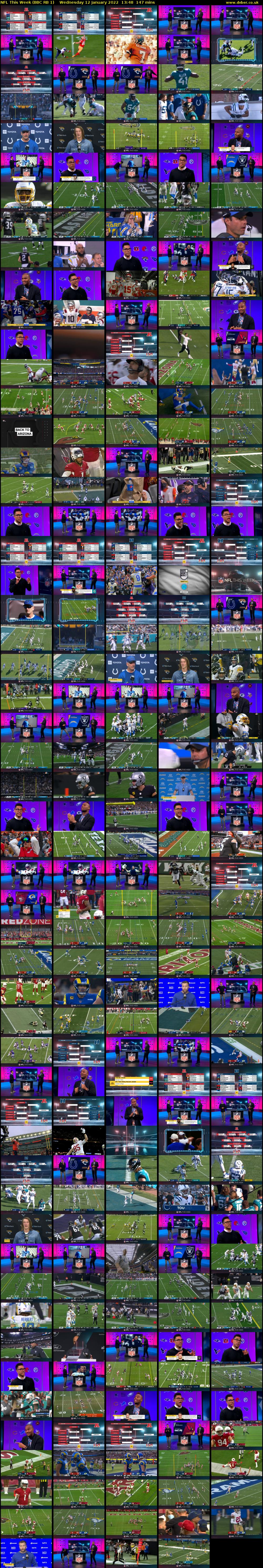 NFL This Week (BBC RB 1) Wednesday 12 January 2022 13:48 - 16:15