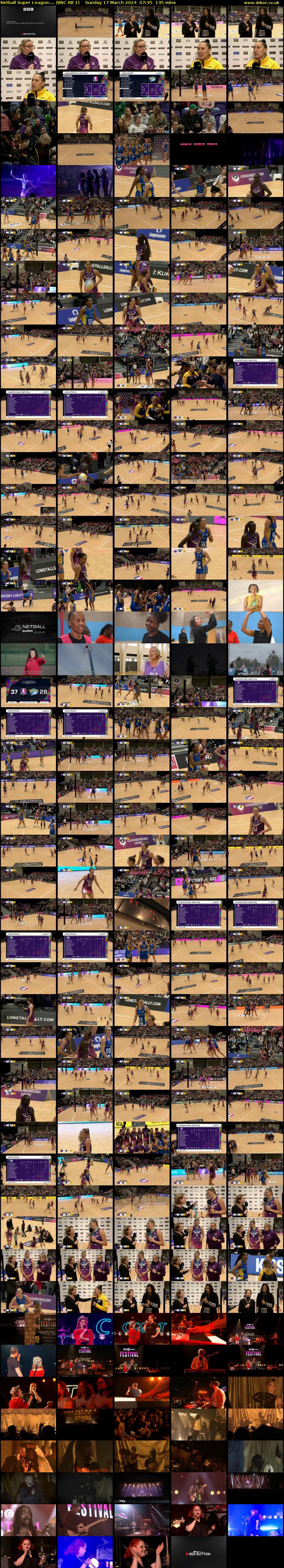 Netball Super League:... (BBC RB 1) Sunday 17 March 2024 07:45 - 10:00