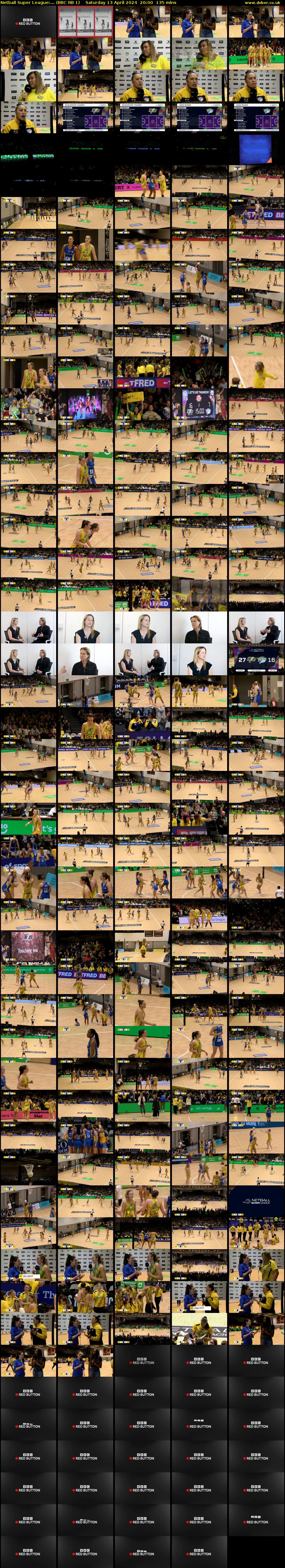 Netball Super League:... (BBC RB 1) Saturday 13 April 2024 20:00 - 22:15