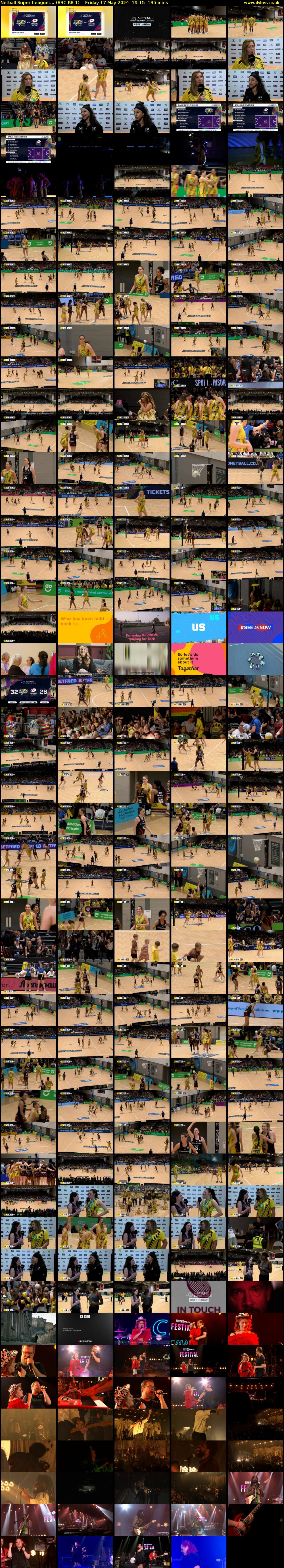 Netball Super League:... (BBC RB 1) Friday 17 May 2024 19:15 - 21:30