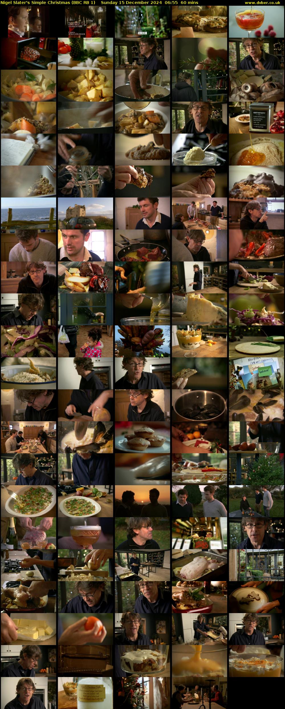 Nigel Slater's Simple Christmas (BBC RB 1) Sunday 15 December 2024 06:55 - 07:55