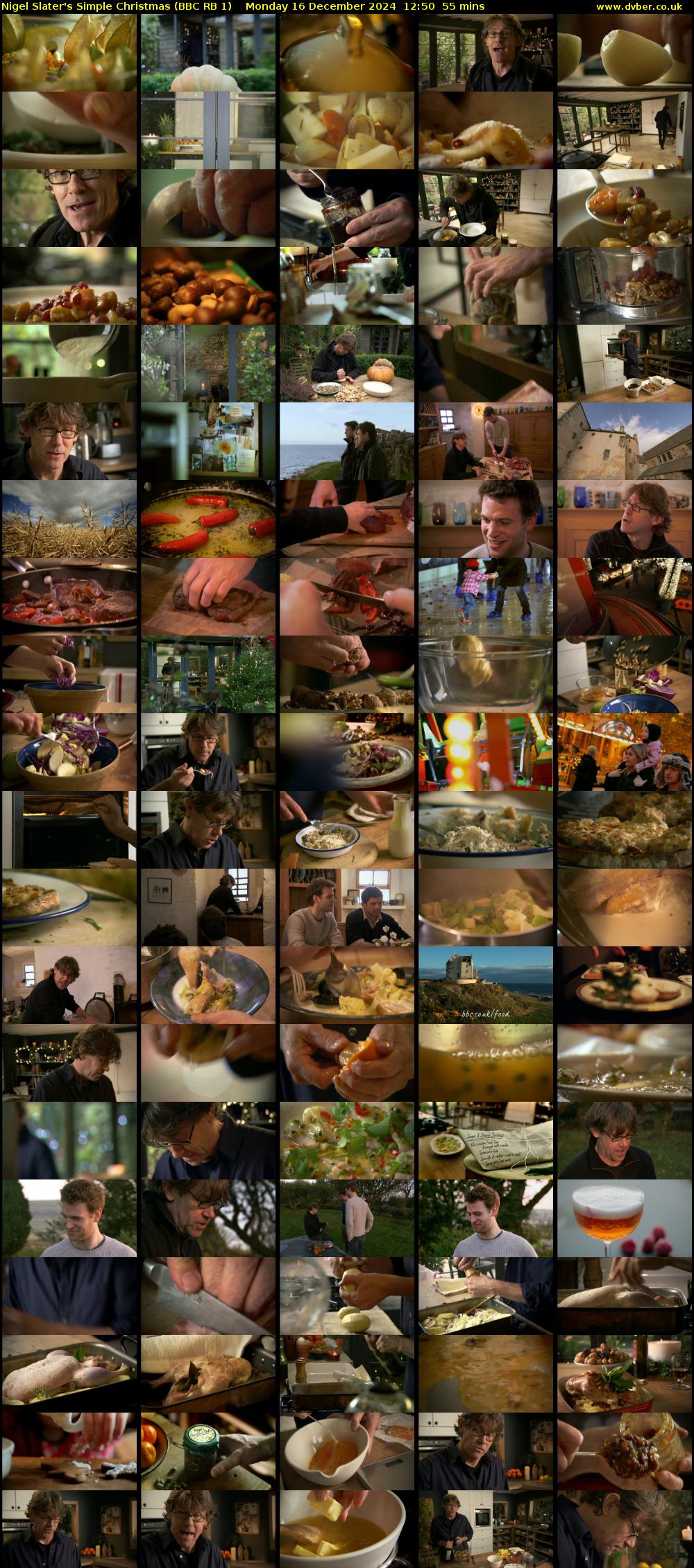 Nigel Slater's Simple Christmas (BBC RB 1) Monday 16 December 2024 12:50 - 13:45