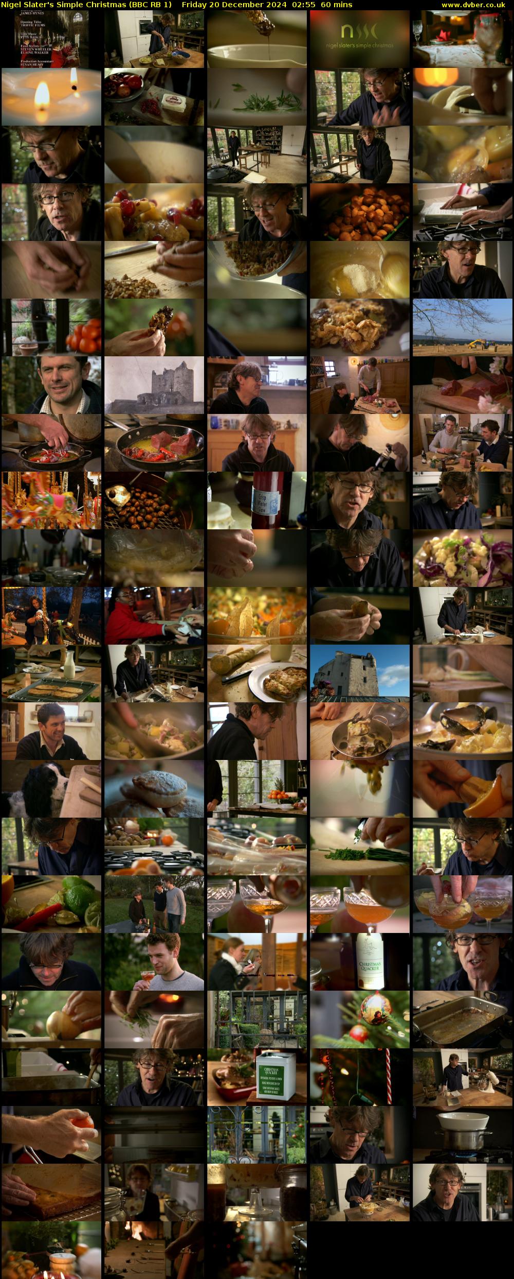 Nigel Slater's Simple Christmas (BBC RB 1) Friday 20 December 2024 02:55 - 03:55