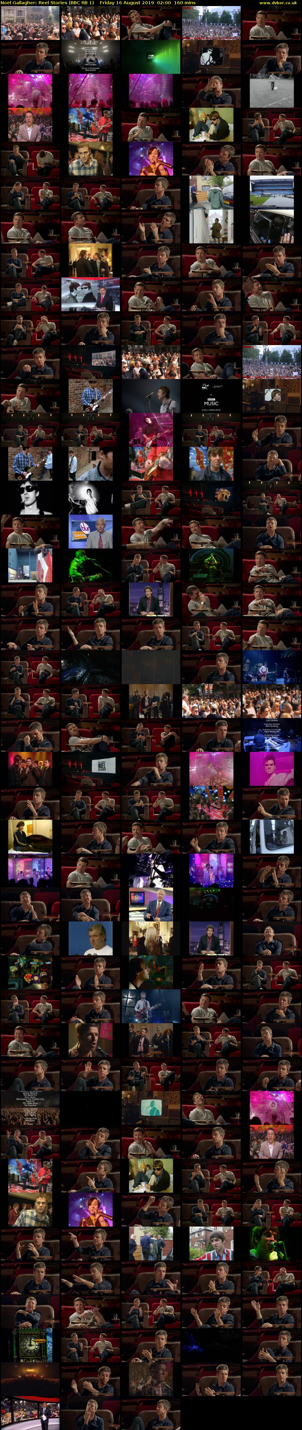 Noel Gallagher: Reel Stories (BBC RB 1) Friday 16 August 2019 02:00 - 04:40
