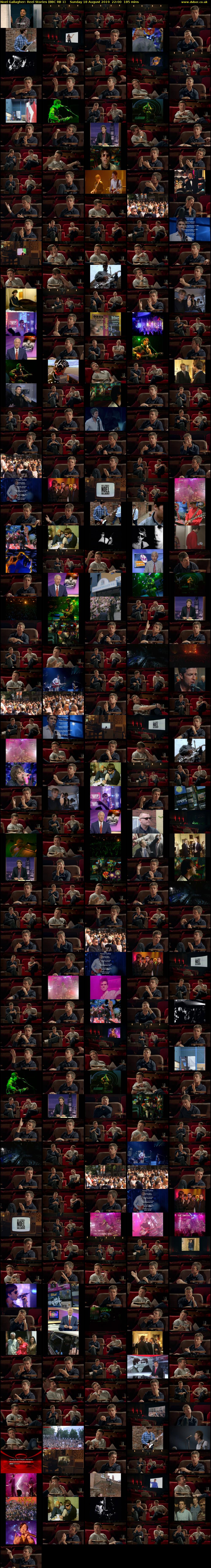 Noel Gallagher: Reel Stories (BBC RB 1) Sunday 18 August 2019 22:00 - 01:05